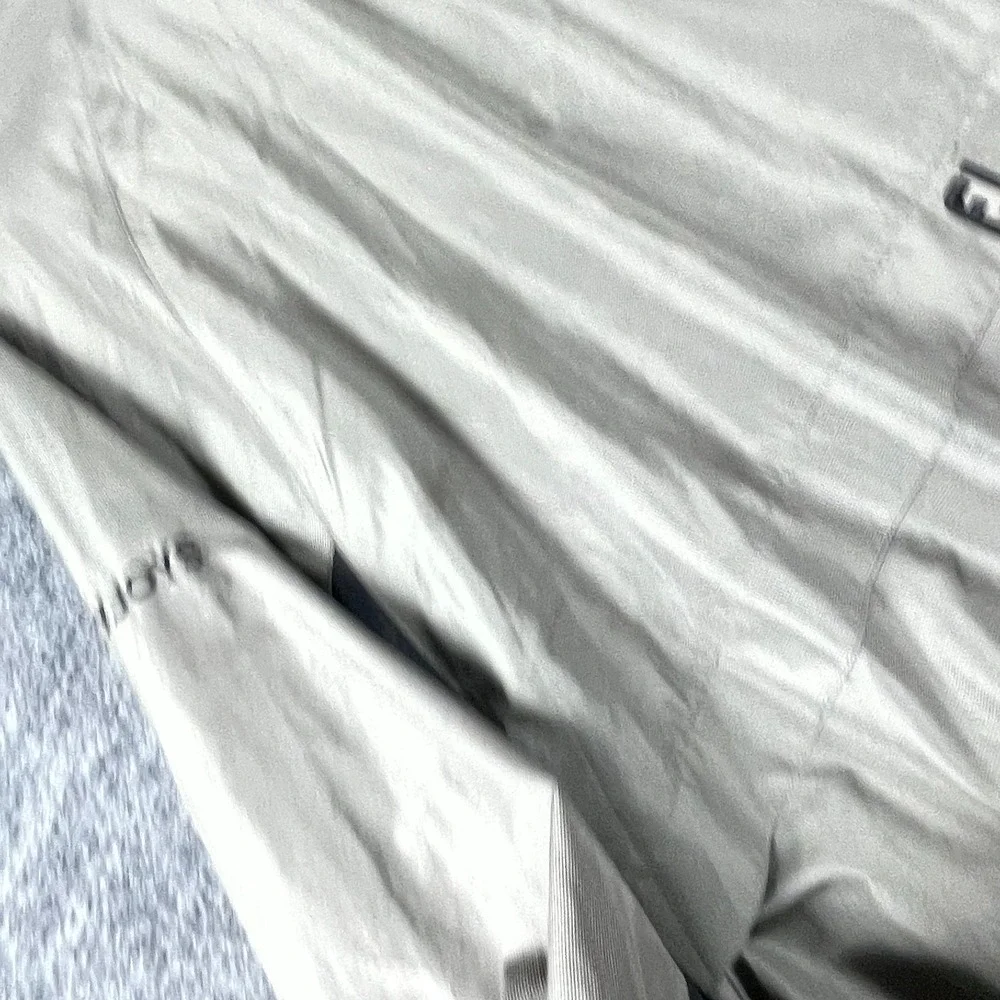Footjoy Jacket Mens XL Gray Black Full Zip Lined Golf Wind Water Proof‎ Dryjoys